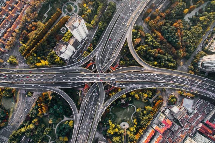 yanan east road interchange shanghai china unsplash 960x719